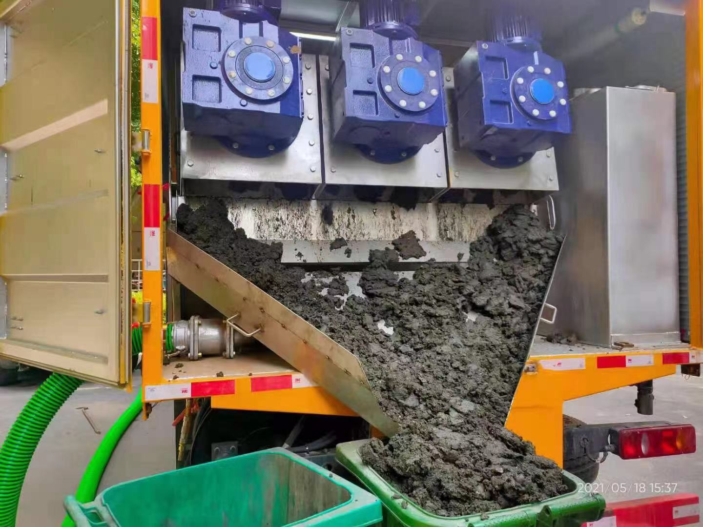 奎屯化粪池清掏城市维护站-泥浆净化干湿分离处理